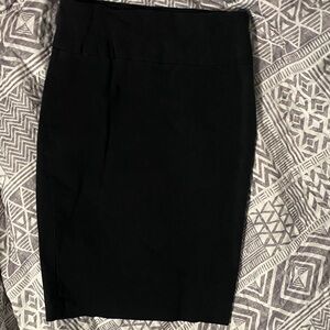 Joe B Classic Black Pencil Skirt
